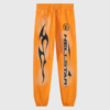 Hellstar Merch Elastic Fire Orange Sweatpants