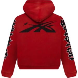 Hellstar Merch Skeleton Red Hoodie