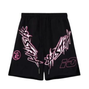 Hellstar Merch Athletic Black Shorts