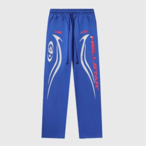 Hellstar Merch Sports Blue Sweatpants