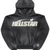 Hellstar Merch Uniform Design Black Hoodie